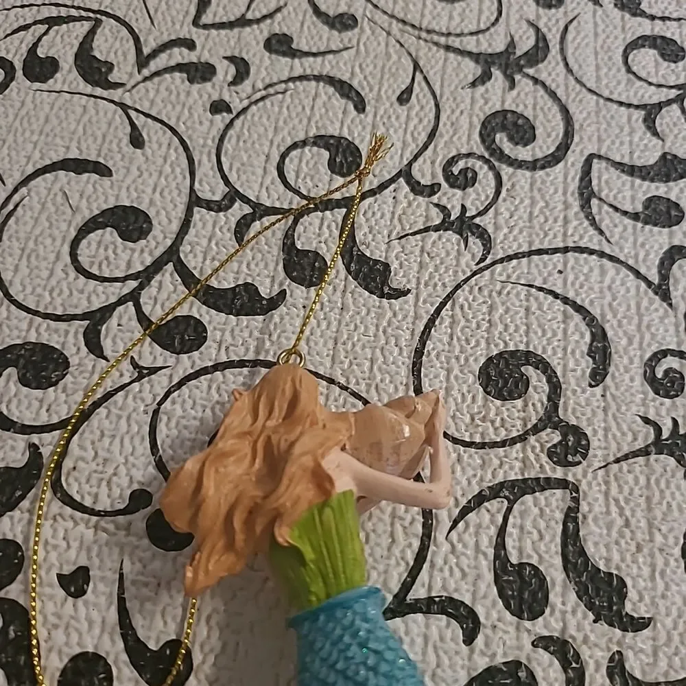 Mermaid with Seashell Ornament